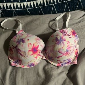 Victoria’s Scret PINK tropical pattern bra, size 32DD
